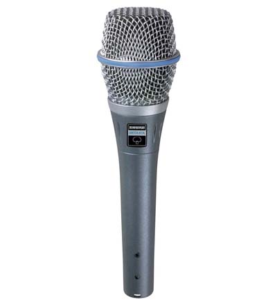 SHURE BETA87A mikrofon